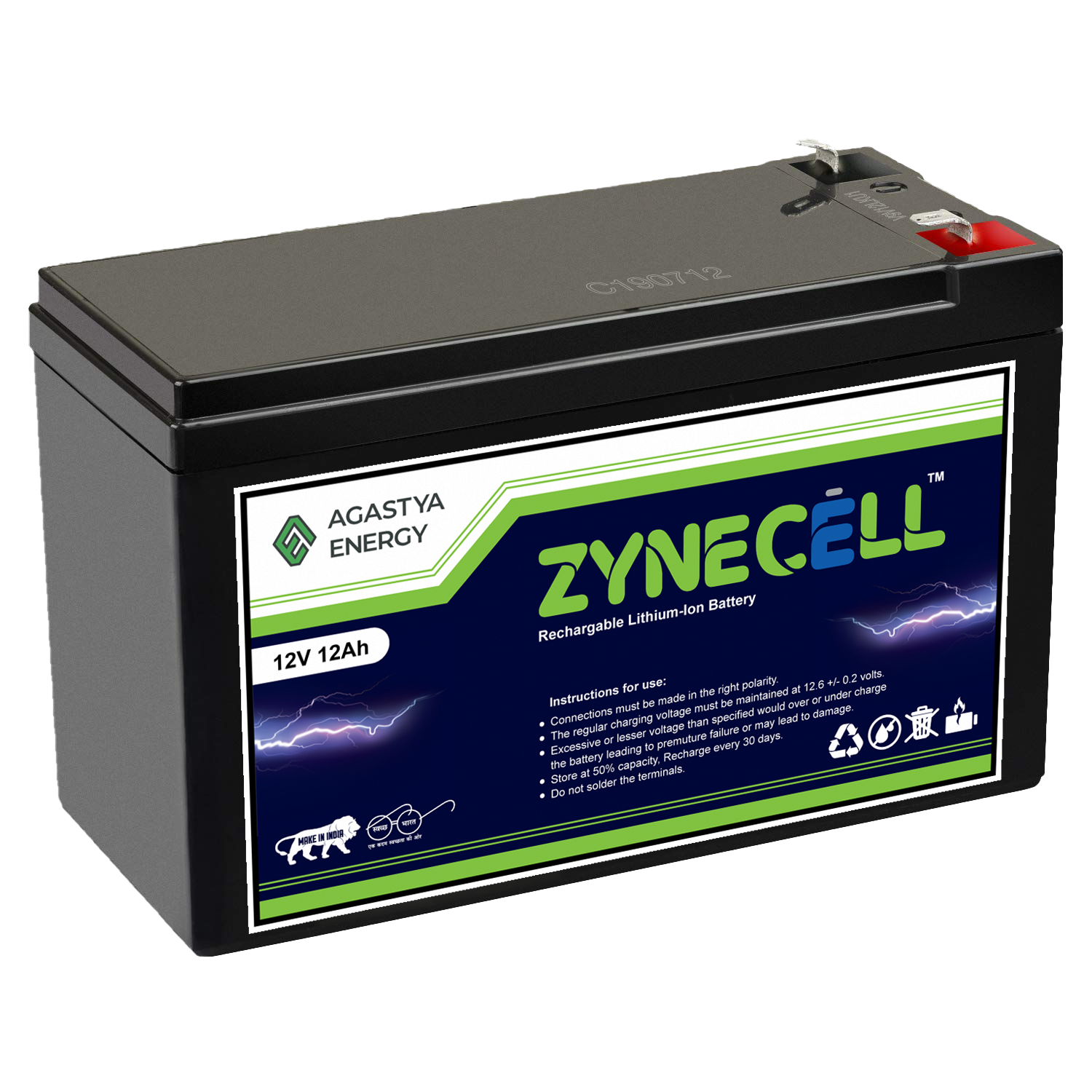 12V LITHIUM ION BATTERY