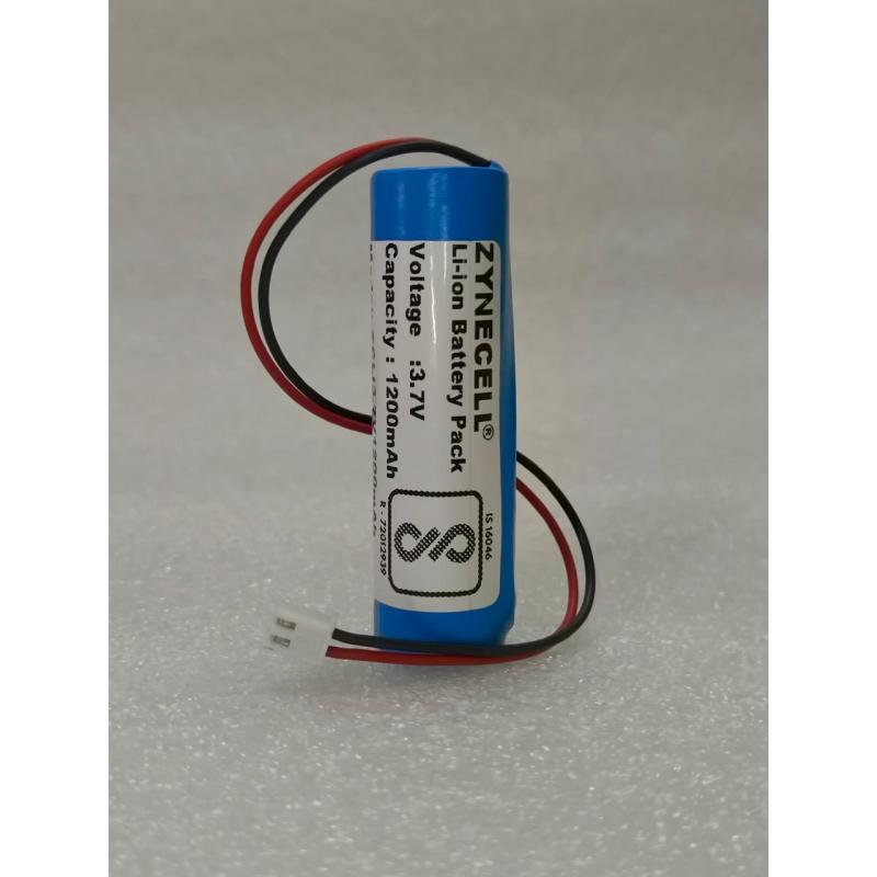 3.7V 1200mAh Lithium Ion Rechargeable Battery | High Performance Li-ion Battery with Long Backup